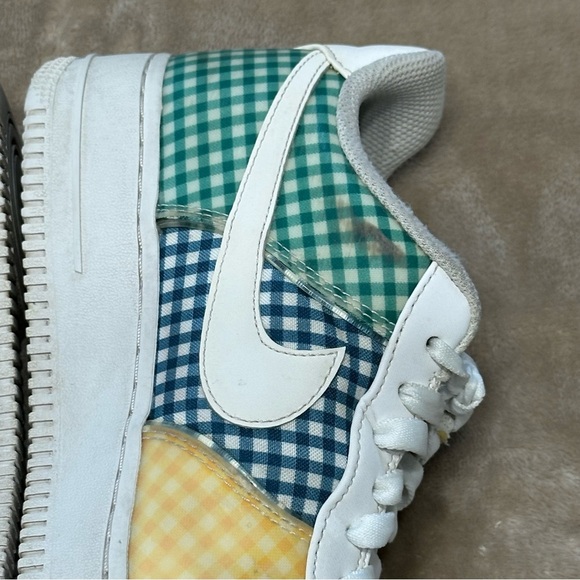 Nike Air Force 1 Low SQ Primary Gingham BV4891-100 Size 8 - Picture 16 of 16